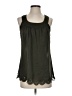 Wrapper 100% Polyester Green Sleeveless Blouse Size S - photo 1