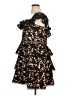 City Chic 100% Polyester Animal Print Black Cocktail Dress Size 16 Plus (S) - photo 5