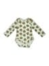 Baby Essentials Print Gold Long Sleeve Onesie 0-3 MO / 3 MO - photo 1