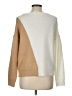 Cato Color Block Ivory Pullover Sweater Size L - photo 2