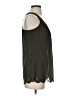 Wrapper 100% Polyester Green Sleeveless Blouse Size S - photo 4