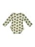 Baby Essentials Print Gold Long Sleeve Onesie 0-3 MO / 3 MO - photo 2