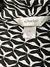 Cj Banks Chevron-herringbone Gray White Blazer Size 0X - photo 6