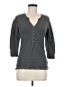 Magrit 100% Cotton Gray Cardigan Size M - photo 1