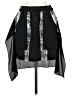 BCBGMAXAZRIA 100% Silk Black Silk Skirt Size XS - photo 1