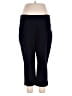 Apt. 9 Solid Black Active Pants Size XL - photo 1