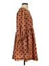 Blu Pepper Polka Dots Brown Casual Dress Size S - photo 4