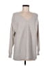 Ella Moss Gray Pullover Sweater Size L - photo 2