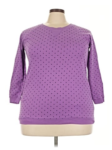 Woman Within Pullover Sweater (view 1)