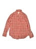 Crewcuts Plaid Red Long Sleeve Button-Down Shirt Size 8 - photo 1