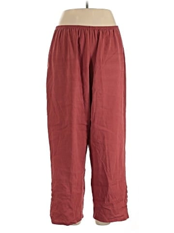 Citron Silk Pants (view 1)