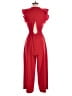 J.Crew Solid Red Jumpsuit Size 00 - photo 2