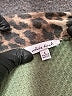 White Birch Animal Print Green Pullover Sweater Size L - photo 7