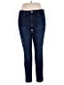 Athleta Solid Blue Jeans Size 14 - photo 1