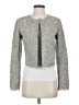 Theory Tweed Silver Ivory Jacket Size 4 - photo 1