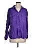 Billy T Purple Long Sleeve Button-Down Shirt Size M - photo 1