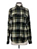 George Plaid Green Long Sleeve Button-Down Shirt Size S - photo 1