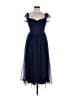 Lulus Blue Cocktail Dress Size L - photo 1