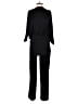 Go Couture Solid Black Jumpsuit Size L - photo 1