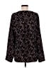 Express 100% Polyester Black Long Sleeve T-Shirt Size L - photo 2