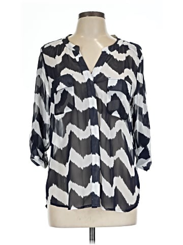 Collective Concepts 3/4 Sleeve Blouse (view 1)