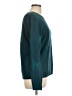 Ann Taylor LOFT Stars Teal Pullover Sweater Size L - photo 4