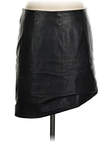 Ichi Leather Skirt (view 1)