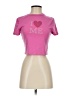 Shein Pink Short Sleeve Turtleneck Size 4 - photo 1