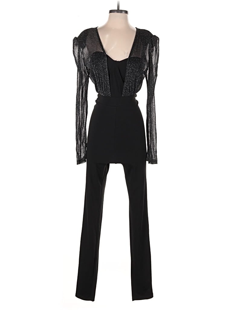 Pre-owned Fashion Nova Jumpsuit In Black
