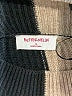 Butter Melon Color Block Brown Turtleneck Sweater Size M - photo 7