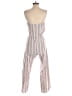 Drew Stripes Ivory Jumpsuit Size XS - photo 2