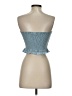Forever 21 Blue Sleeveless Top Size S - photo 2