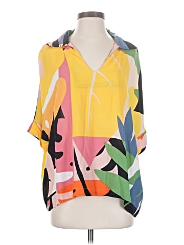 Karlie 3/4 Sleeve Blouse (view 1)