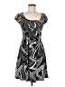 Iz Byer Graphic Black Cocktail Dress Size M - photo 1