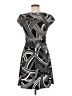 Iz Byer Graphic Black Cocktail Dress Size M - photo 2