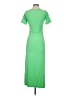 Assorted Brands Solid Green Casual Dress Size S - photo 2