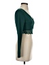 Shein Teal Long Sleeve Top Size 4 - photo 4
