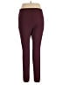 Lux Solid Burgundy Active Pants Size XL - photo 2
