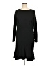 Violeta by Mango Solid Black Casual Dress Size XL - photo 1