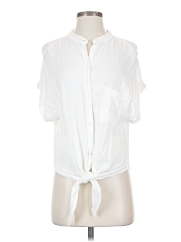 Olivaceous Short Sleeve Blouse (view 1)