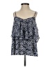 Xhilaration 100% Polyester Blue Sleeveless Blouse Size XS - photo 1