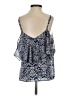 Xhilaration 100% Polyester Blue Sleeveless Blouse Size XS - photo 2