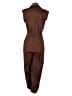Zara Solid Brown Jumpsuit Size L - photo 2