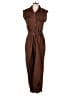 Zara Solid Brown Jumpsuit Size L - photo 1
