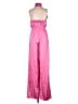 More To Come 100% Polyester Solid Pink Jumpsuit Size XS - photo 2