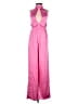 More To Come 100% Polyester Solid Pink Jumpsuit Size XS - photo 1