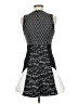 Jonathan Simkhai 100% Polyester Color Block Solid Tweed Multi Color Black Cocktail Dress Size 6 - photo 2