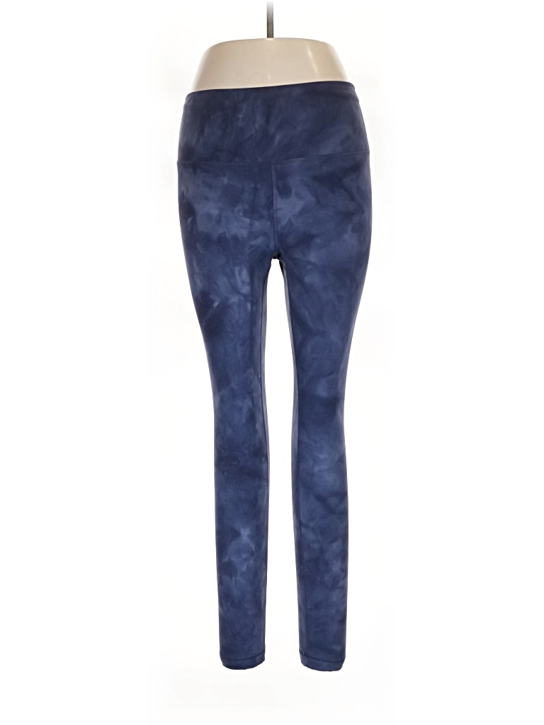 Pre-owned Lululemon Athletica Leggings In Blue
