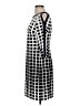 Studio One Houndstooth Black Casual Dress Size 8 - photo 5
