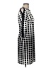 Studio One Houndstooth Black Casual Dress Size 8 - photo 4